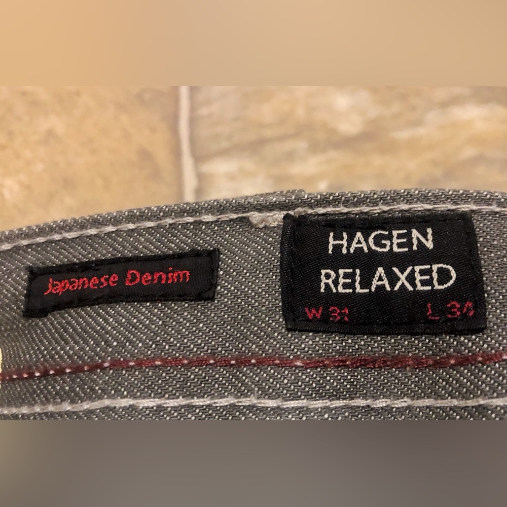 NWOT Cult of Individuality Hagen Relaxed 31x34(32.5x33.5)Japanese Selvedge Jeans - Picture 9 of 9